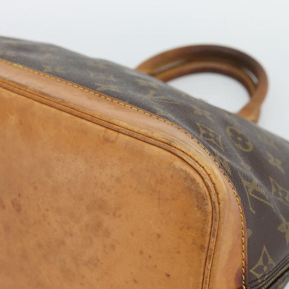 LOUIS VUITTON Monogram Alma Hand Bag M51130 LV Auth 189623