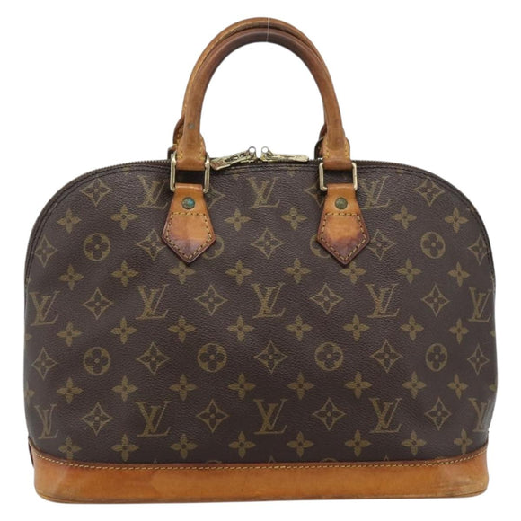 LOUIS VUITTON Monogram Alma Hand Bag M51130 LV Auth 189623
