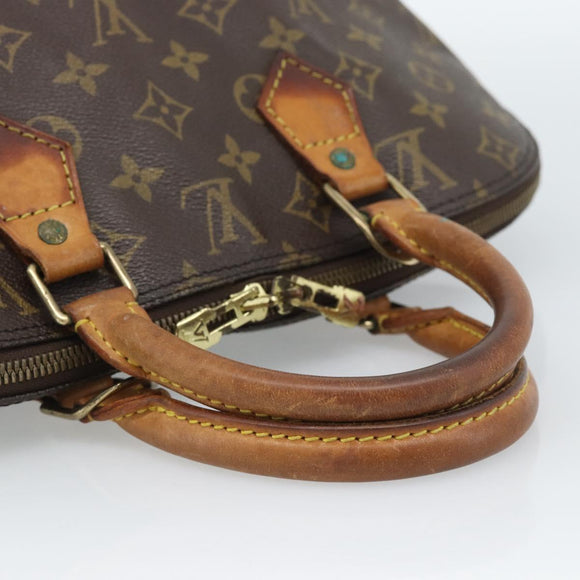 LOUIS VUITTON Monogram Alma Hand Bag M51130 LV Auth 189623