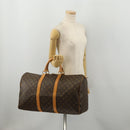 LOUIS VUITTON Monogram Keepall 50 Boston Bag M41426 LV Auth 189624A-21