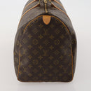 LOUIS VUITTON Monogram Keepall 50 Boston Bag M41426 LV Auth 189624A-4