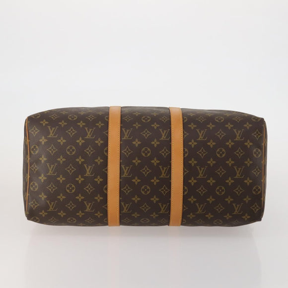 LOUIS VUITTON Monogram Keepall 50 Boston Bag M41426 LV Auth 189624A