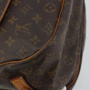 LOUIS VUITTON Monogram Saumur 35 Shoulder Bag M42254 LV Auth 189628-18