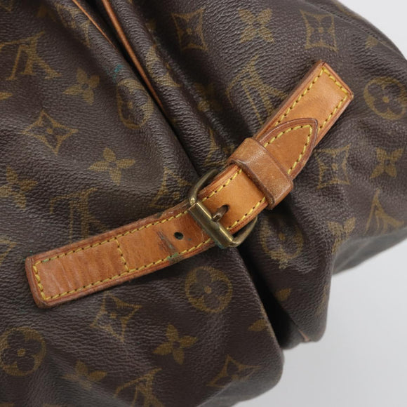 LOUIS VUITTON Monogram Saumur 35 Shoulder Bag M42254 LV Auth 189628