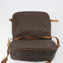 LOUIS VUITTON Monogram Saumur 35 Shoulder Bag M42254 LV Auth 189628-20