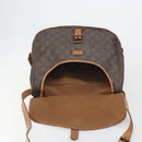 LOUIS VUITTON Monogram Saumur 35 Shoulder Bag M42254 LV Auth 189628-24