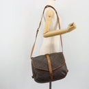 LOUIS VUITTON Monogram Saumur 35 Shoulder Bag M42254 LV Auth 189628-30
