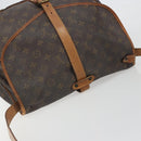 LOUIS VUITTON Monogram Saumur 35 Shoulder Bag M42254 LV Auth 189628-6