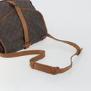 LOUIS VUITTON Monogram Saumur 35 Shoulder Bag M42254 LV Auth 189628-8