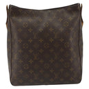LOUIS VUITTON Monogram Looping GM Shoulder Bag M51145 LV Auth 189630-2