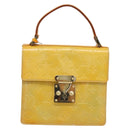 LOUIS VUITTON Monogram Vernis Spring street Hand Bag Gris M91029 LV Auth 189637-13
