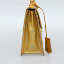 LOUIS VUITTON Monogram Vernis Spring street Hand Bag Gris M91029 LV Auth 189637-4