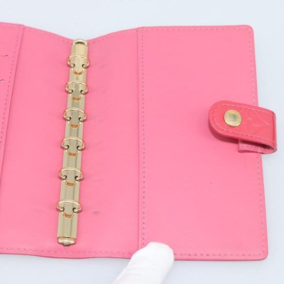 LOUIS VUITTON Vernis Agenda PM Day Planner Cover Fran Boise R2101F Auth 189639A