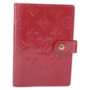 LOUIS VUITTON Vernis Agenda PM Day Planner Cover Fran Boise R2101F Auth 189639A-13