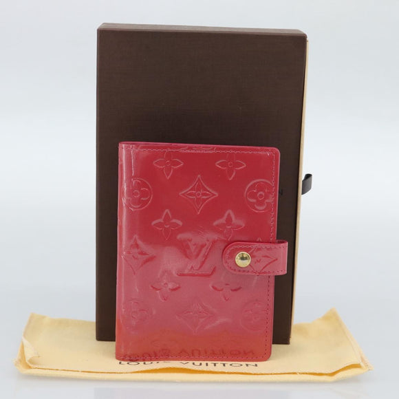 LOUIS VUITTON Vernis Agenda PM Day Planner Cover Fran Boise R2101F Auth 189639A