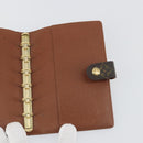 LOUIS VUITTON Monogram Agenda PM Day Planner Cover R20005 LV Auth 189642-18