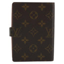 LOUIS VUITTON Monogram Agenda PM Day Planner Cover R20005 LV Auth 189642-2