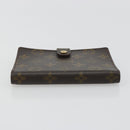 LOUIS VUITTON Monogram Agenda PM Day Planner Cover R20005 LV Auth 189642-4