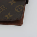 LOUIS VUITTON Monogram Agenda PM Day Planner Cover R20005 LV Auth 189642-7