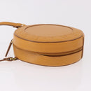 BVLGARI Shoulder Bag Leather Brown Gold Auth 189645A-4