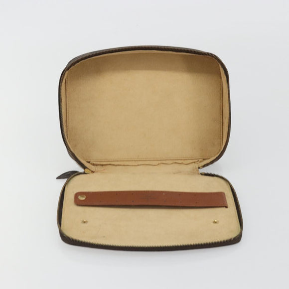 LOUIS VUITTON Monogram Posh Monte Carlo Jewelry Box M47350 LV Auth 189647
