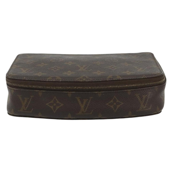 LOUIS VUITTON Monogram Posh Monte Carlo Jewelry Box M47350 LV Auth 189647