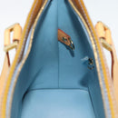 LOUIS VUITTON Monogram Vernis Houston Hand Bag Baby Blue M91005 LV Auth 189650-19