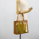 LOUIS VUITTON Monogram Vernis Houston Hand Bag Baby Blue M91005 LV Auth 189650-22
