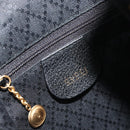 GUCCI Bamboo Backpack Suede Black Gold 003 1705 0030 Auth 189651-22