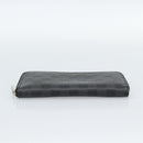 LOUIS VUITTON Damier Graphite Zippy Wallet Vertical N63095 LV Auth 189652-5