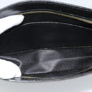 LOUIS VUITTON Epi Pochette Homme Clutch Bag Black M52522 LV Auth 189653-9