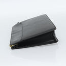 LOUIS VUITTON Epi Pochette Homme Clutch Bag Black M52522 LV Auth 189653-3