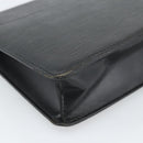 LOUIS VUITTON Epi Pochette Homme Clutch Bag Black M52522 LV Auth 189653-14
