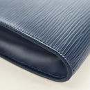 LOUIS VUITTON Epi Pochette Accessoires Pouch Blue M52945 LV Auth 189654V-15