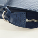 LOUIS VUITTON Epi Pochette Accessoires Pouch Blue M52945 LV Auth 189654V-19