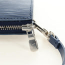 LOUIS VUITTON Epi Pochette Accessoires Pouch Blue M52945 LV Auth 189654V-9
