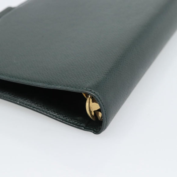 LOUIS VUITTON Taiga Agenda MM Day Planner Cover Epicea R20403 LV Auth 189655