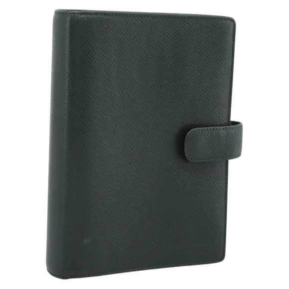 LOUIS VUITTON Taiga Agenda MM Day Planner Cover Epicea R20403 LV Auth 189655