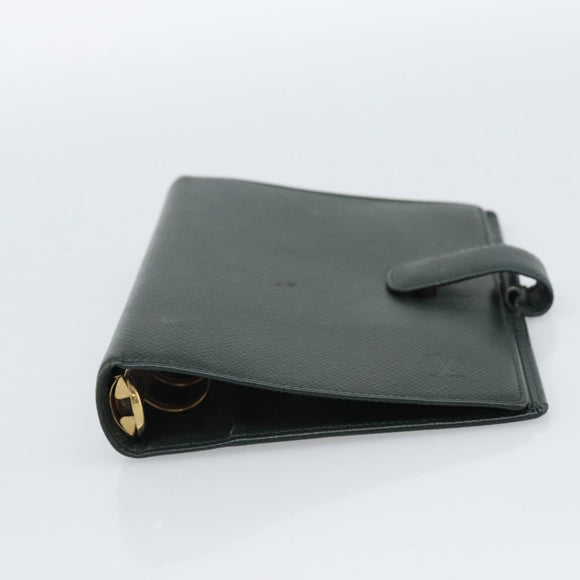 LOUIS VUITTON Taiga Agenda MM Day Planner Cover Epicea R20403 LV Auth 189655