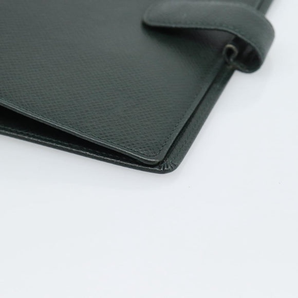 LOUIS VUITTON Taiga Agenda MM Day Planner Cover Epicea R20403 LV Auth 189655