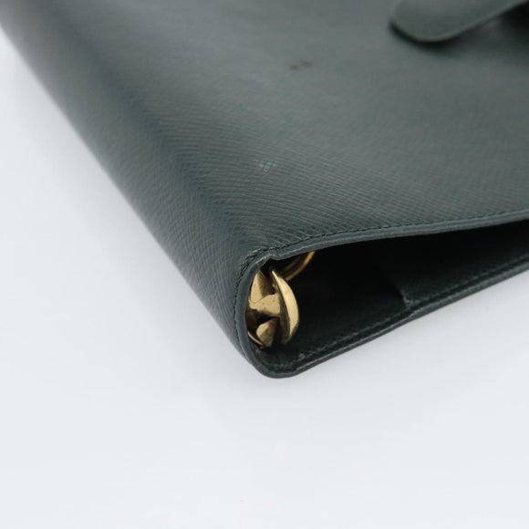 LOUIS VUITTON Taiga Agenda MM Day Planner Cover Epicea R20403 LV Auth 189655