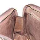 FENDI Zucca Canvas Shoulder Bag Brown Black Auth 189662-20