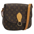 LOUIS VUITTON Monogram Saint Cloud GM Shoulder Bag M51242 LV Auth 189664V-1