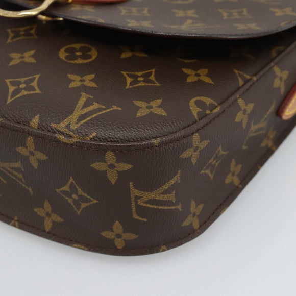 LOUIS VUITTON Monogram Saint Cloud GM Shoulder Bag M51242 LV Auth 189664V