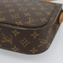 LOUIS VUITTON Monogram Saint Cloud GM Shoulder Bag M51242 LV Auth 189664V-16