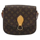 LOUIS VUITTON Monogram Saint Cloud GM Shoulder Bag M51242 LV Auth 189664V-13