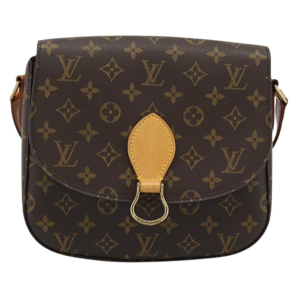 LOUIS VUITTON Monogram Saint Cloud GM Shoulder Bag M51242 LV Auth 189664V