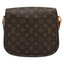 LOUIS VUITTON Monogram Saint Cloud GM Shoulder Bag M51242 LV Auth 189664V-2