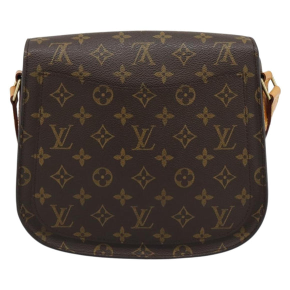 LOUIS VUITTON Monogram Saint Cloud GM Shoulder Bag M51242 LV Auth 189664V