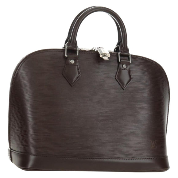LOUIS VUITTON Epi Alma Hand Bag Mocha M5214D LV Auth 189669V